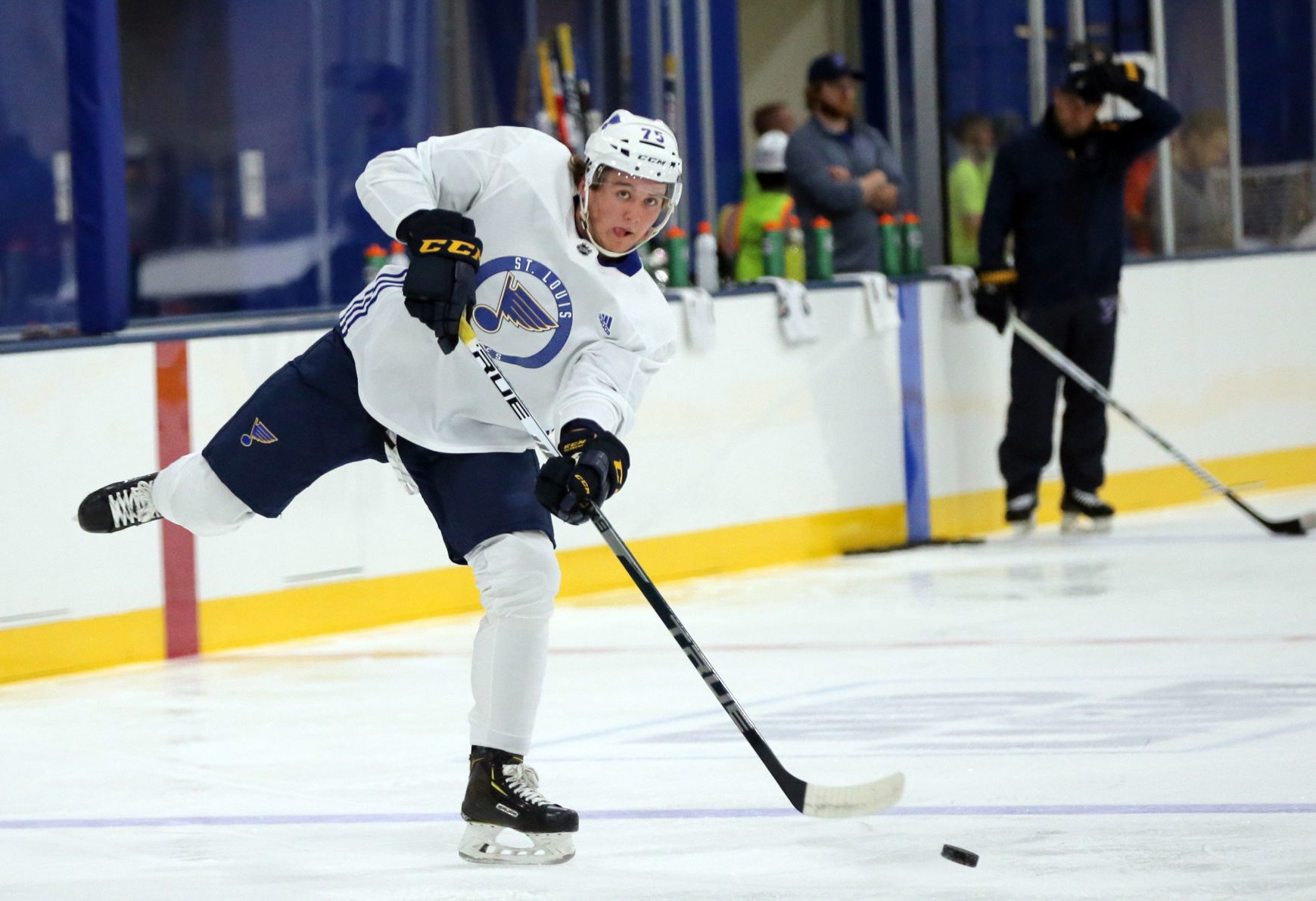 St. Louis Blues pre-season starts, Tyler Tucker